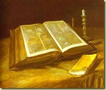 Van Gogh_Biblia abierta,1885