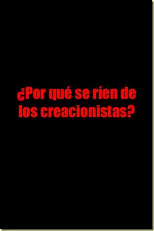Por que se rien de los creacionistas