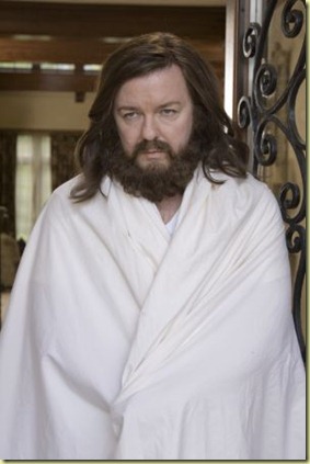 Ricky Gervais (Mark) stars in THE INVENTION OF LYING, which he wrote and directed with Matthew Robinson.